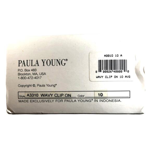 Paula Young A3310 Wavy Clip-On Hair Extension - Color #10 for Instant Glamour v - Picture 3 of 5